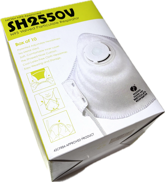 N95, PARTICULATE RESPIRATORS WITH VALVE
