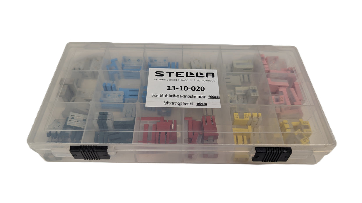 SPLIT CARTRIDGE FUSE KIT 9321MCASE-100PCS