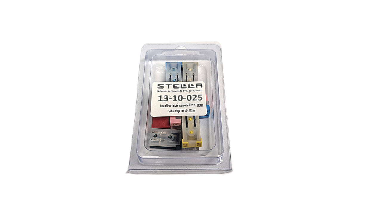SPLIT CARTRIDGE FUSE KIT 9321MCASE-10PCS