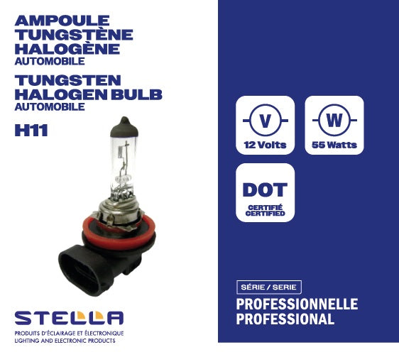 H11 12 V HALOGEN BULB