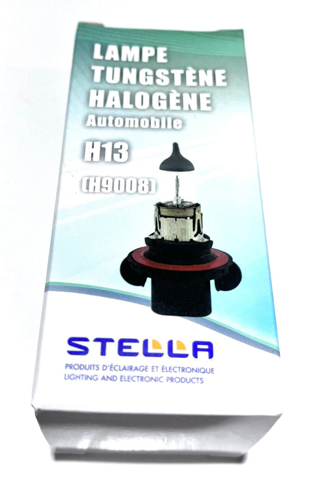 AMPOULE HALOGENE H13  12V (H9008) (B2B) (CNUM:4189689929)