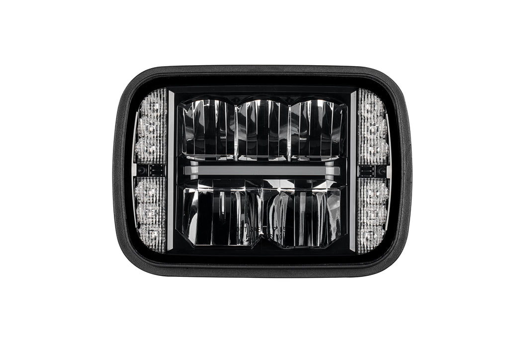 DOT LED HEAD LIGHTS 5 X 7