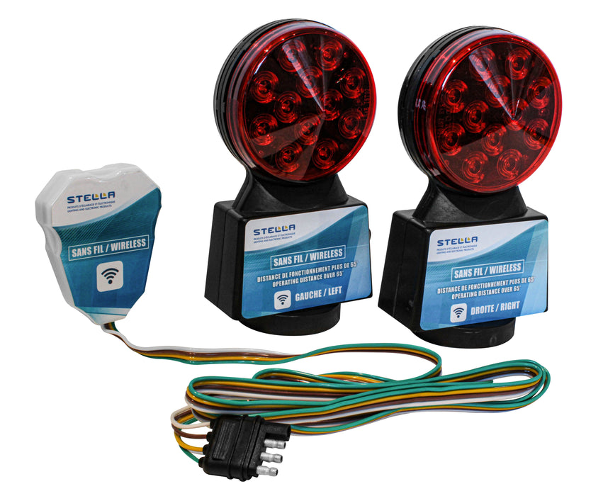 LED WIRELESS TRAILER LIGHT KIT MAGNETIC PROFESSIONAL SERIES (B2B) (CNUM:8193332319)
