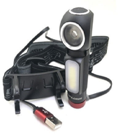 LAMPE MULTIFONCTION DEL 500 LUMENS RECHARGEABLE