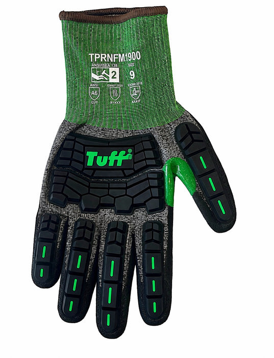 CUT-RESISTANT POLYETHYLENE GLOVES WITH IMPACT PROTECTION