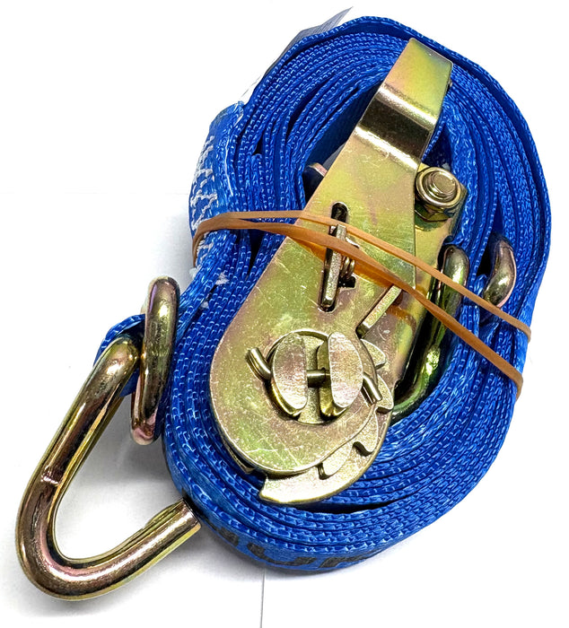 RATCHET TIE DOWN STRAPS, BS 3000LBS 1'' X 16'
