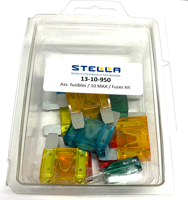 ASSORTED MAXI FUSE KIT (10)