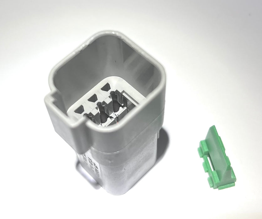 DEUTSCH FEMALE CONNECTORS 6 TERMINALS WITH WEDGE W6P