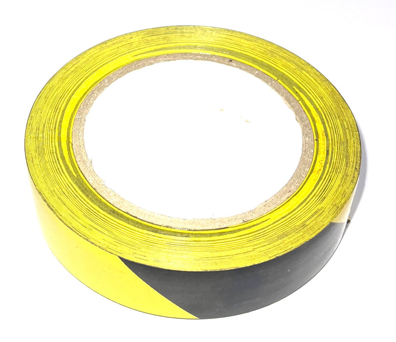 PVC TAPE, YELLOW/BLACK