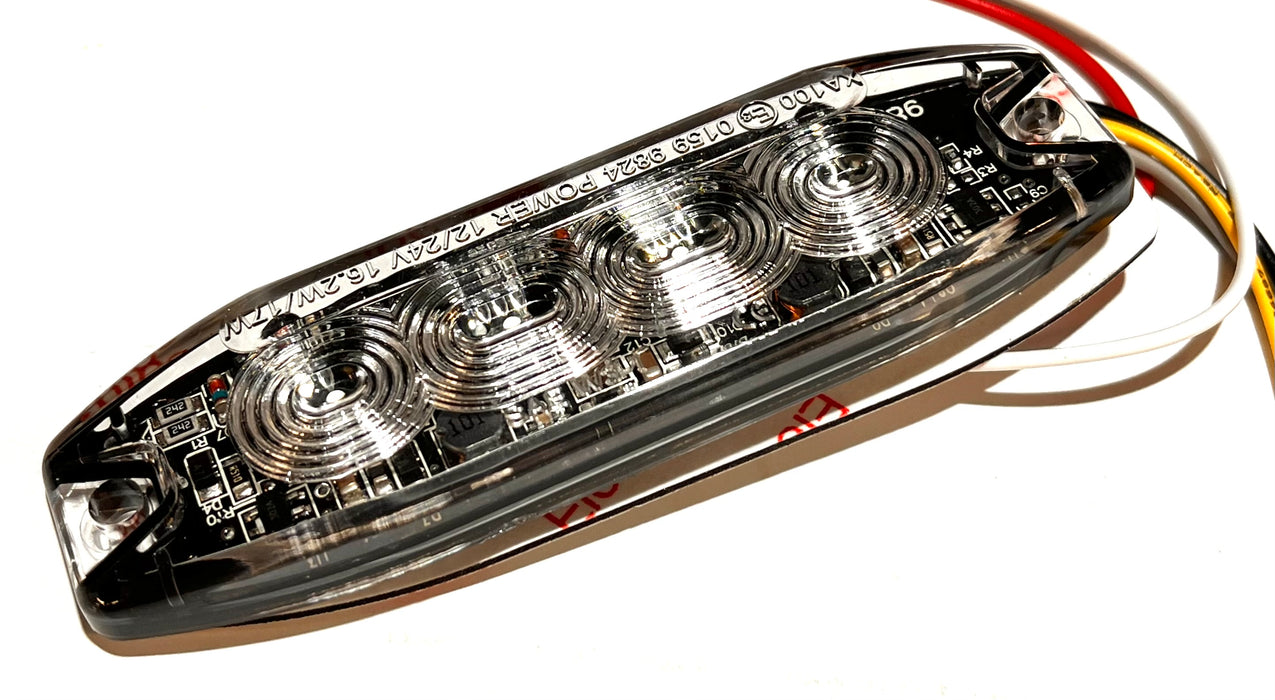 4 LED STROBE LIGHT MODULE, GREEN LIGHT