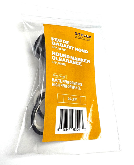 12 V LED SIDE MARKER LIGHT WHITE