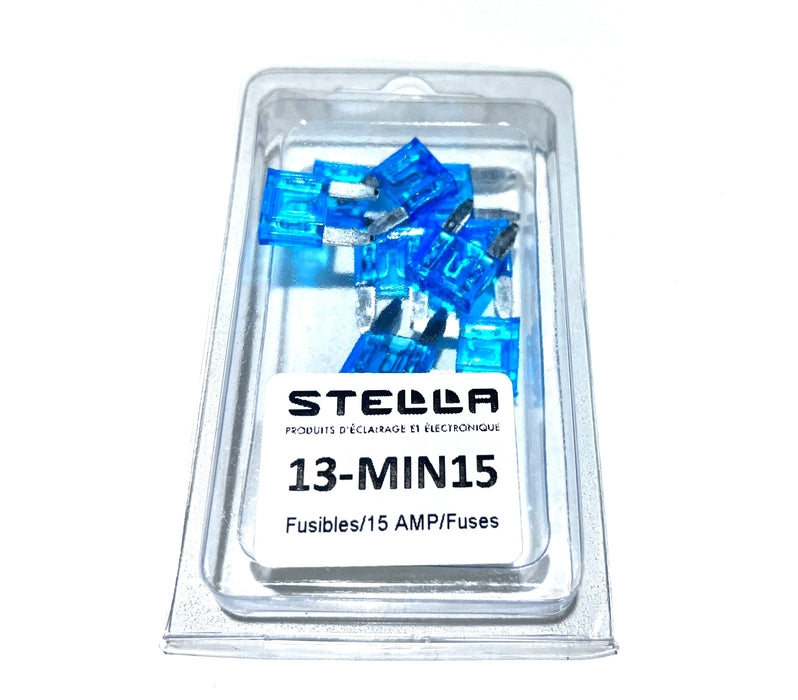 FUSIBLE MINI 15 AMP-BLEU (B2B) (CNUM:4185986484)