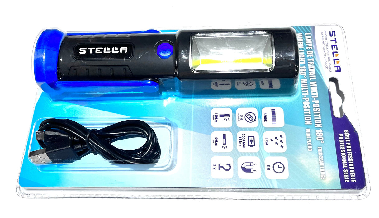 BALADEUSE DEL RECHARGEABLE 180 LUMEN SERIE PROFESSIONNELLE (B2B) (CNUM:8196233740)