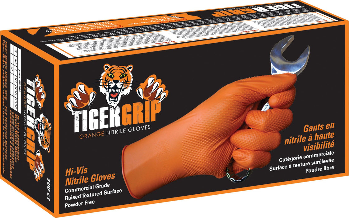 GANTS NITRILE 8MM ORANGE (B2B) (CNUM:4183882626)