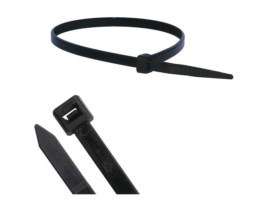 1000 5'' BLACK 40 LB CABLE TIES