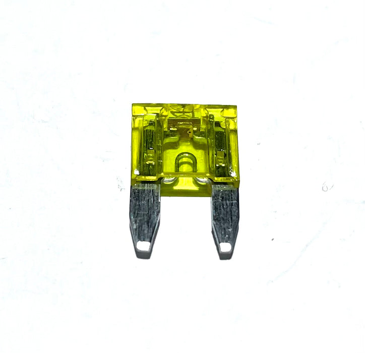 LED MINI FUSE 20 AMP-YELLOW