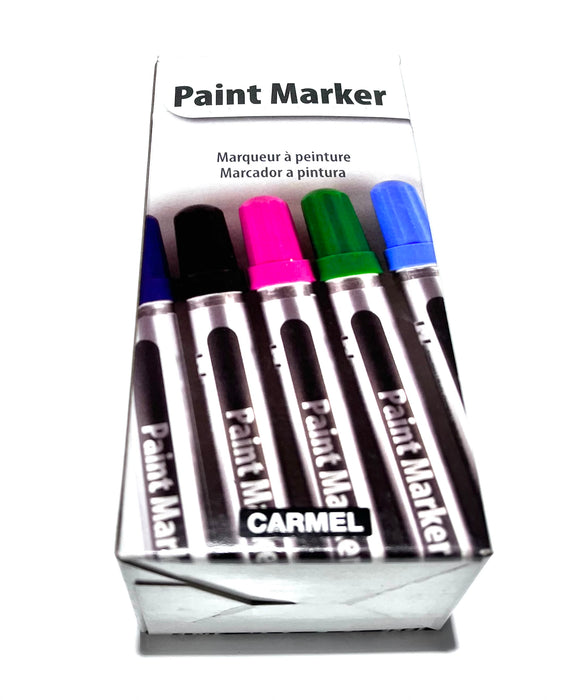 MARQUEUR A PEINTURE A VALVE JAUNE