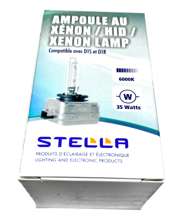 AMPOULE AU XENON 6000K REMPLACE D1S/D1R