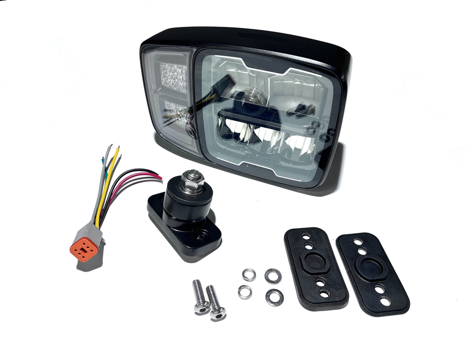 SNOWPLOW LED HEADLIGHT,EDGE SERIE,WITH HEATING LEN-RIGHT    DOT