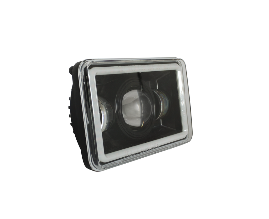DOT APPROVED LED HEADLAMPS, 5'' SQUARE,LOW BEAM