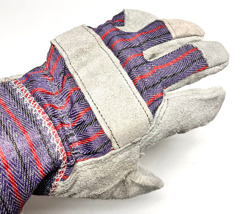LINED GLOVE WITH SPLIT COWHIDE PALM