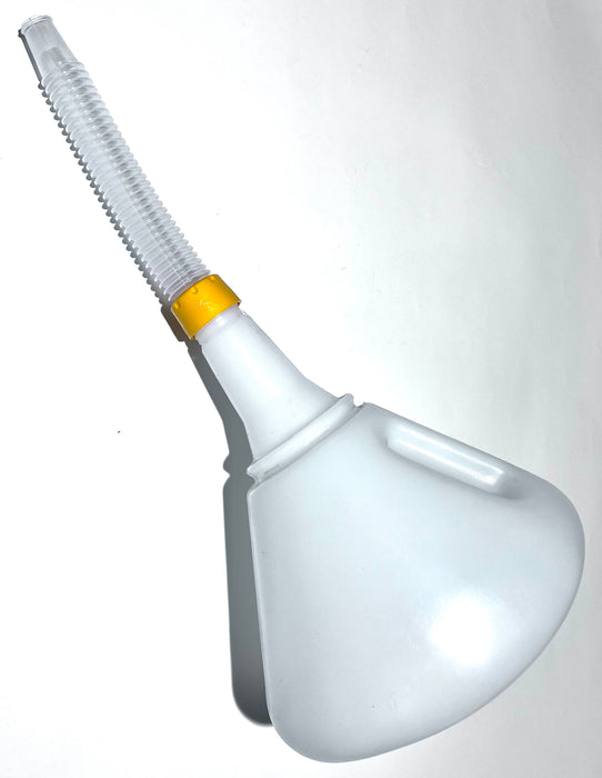 H.D. OVAL FUNNEL W/FLEX SPOUT