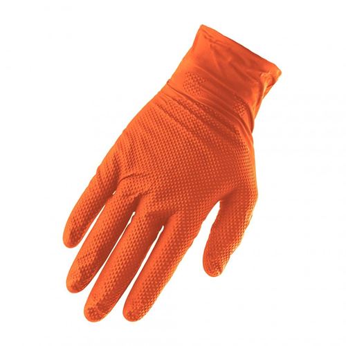 Eppco 8845 Tiger Grip Gants En Nitrile Orange Taille XL - Résistants Aux Produits Chimiques